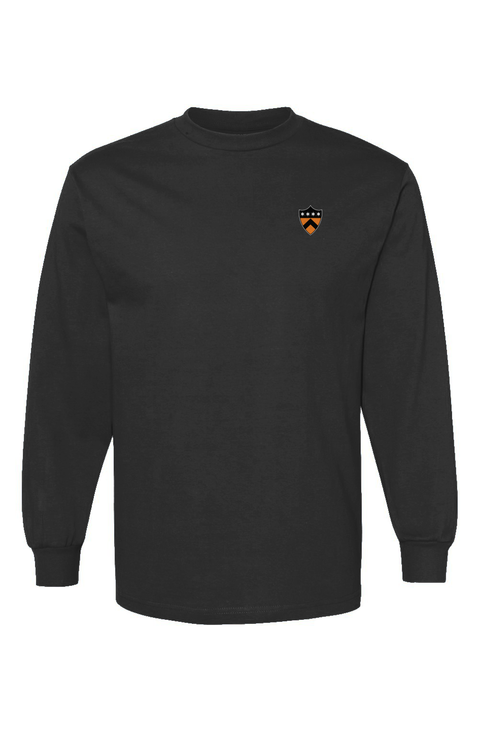 Unisex Heavyweight Cotton Long Sleeve T-Shirt - PCC Shield Logo