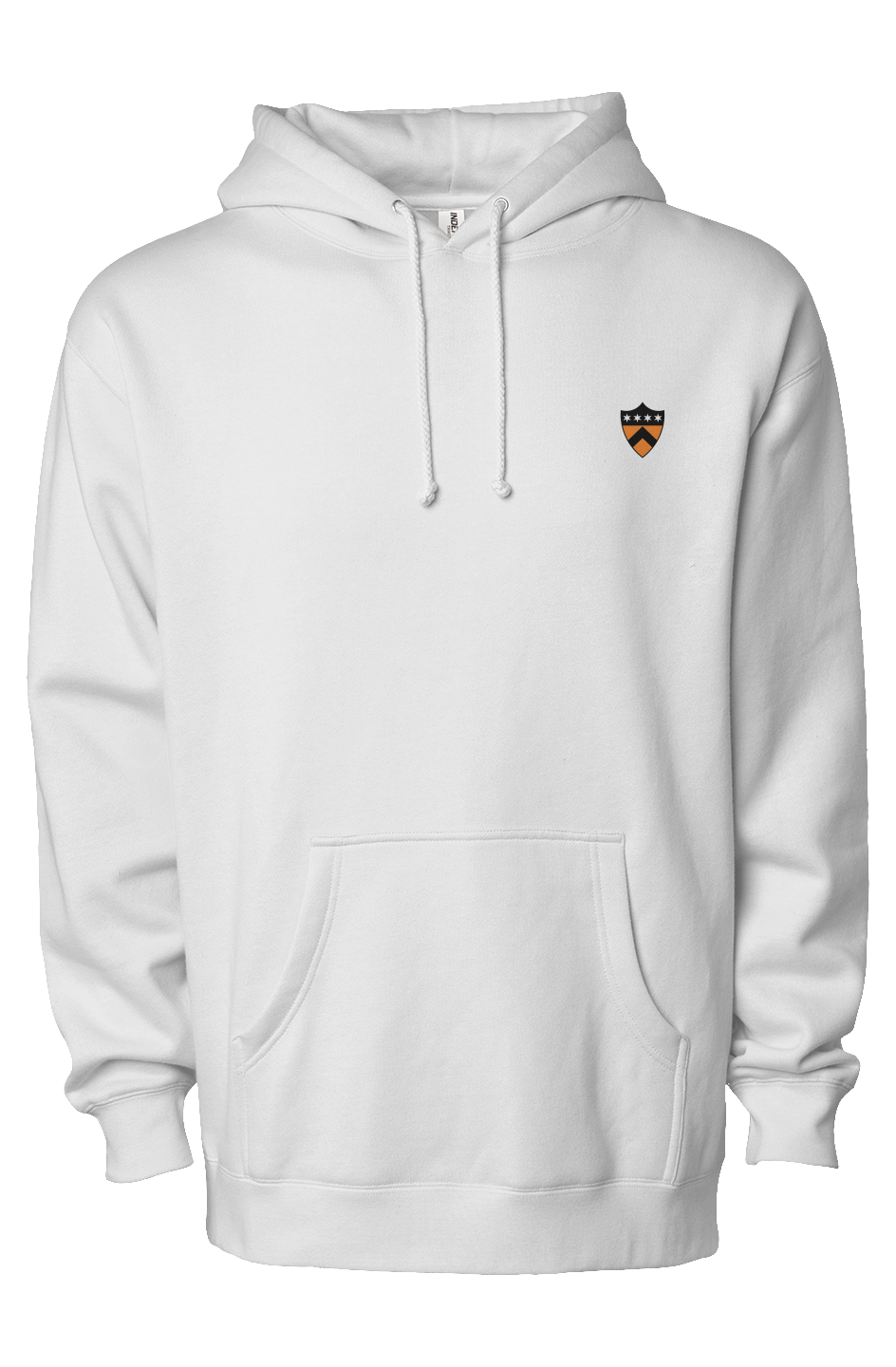 independent trading co heavyweight pullover hoodie - PCC logos front and back