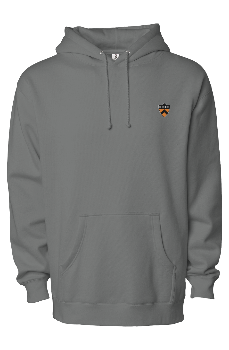 independent trading co heavyweight pullover hoodie - PCC logos front and back