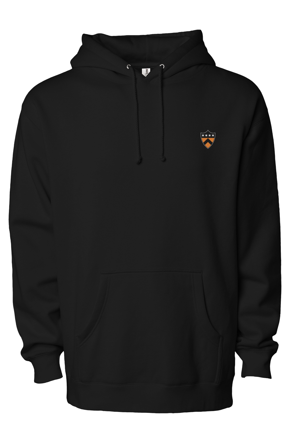 independent trading co heavyweight pullover hoodie - PCC logos front and back