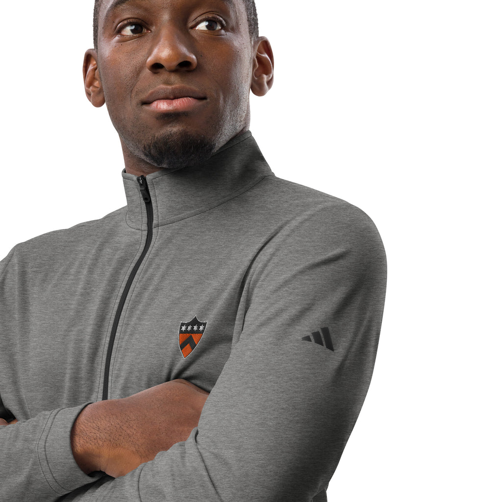 Pcc Shield Adidas Athletic Quarter zip pullover - Embroidered PCC Shield Logo ...